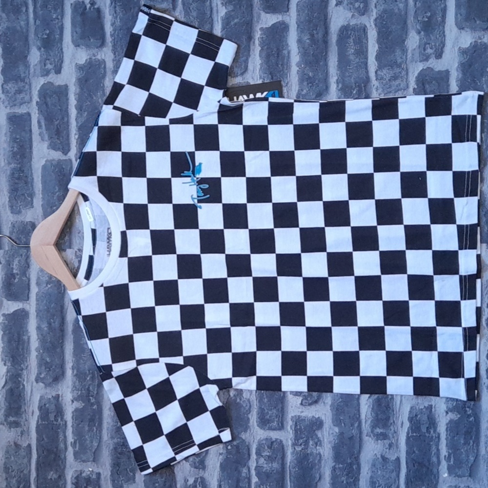 TONY HAWK  CHECKERBOARD TEE.SIZE - MEDIUM